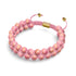 Sorbet à la fraise | Or 18 carats x Jade | Bracelet Vitalité
